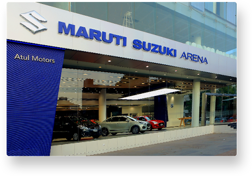 Maruti Suzuki ARENA (Atul Motors) Automotive | Show Room
