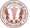 Mata Sahib Kaur College of Nursing - Logo