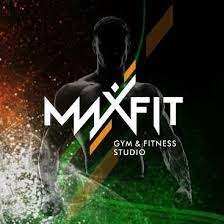 MAXFIT Gym & Fitness Studio Logo