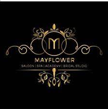 May Flower Beauty Parlour Logo