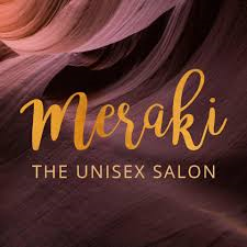 Meraki Pro unisex salon Logo