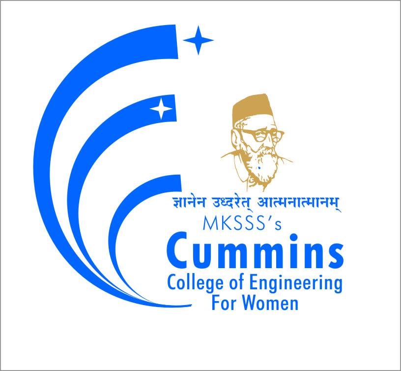 MKSSS's Cummins College of Engineering Logo