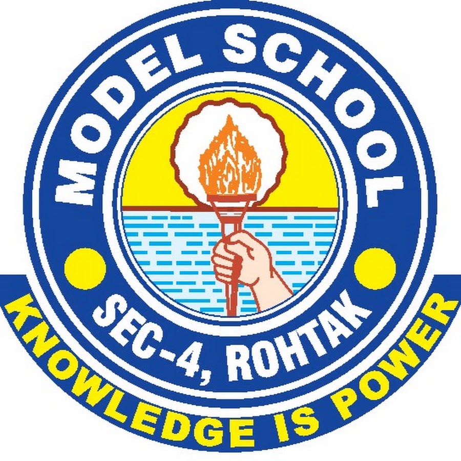 Model School Rohtak Logo