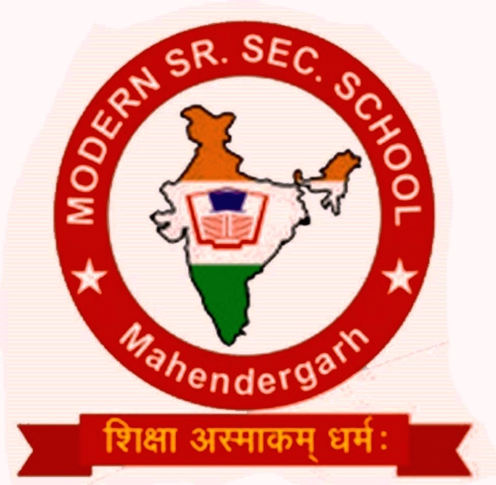 Modern Sr. sec. School Logo