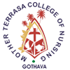Mother terrsa college of nursing Logo