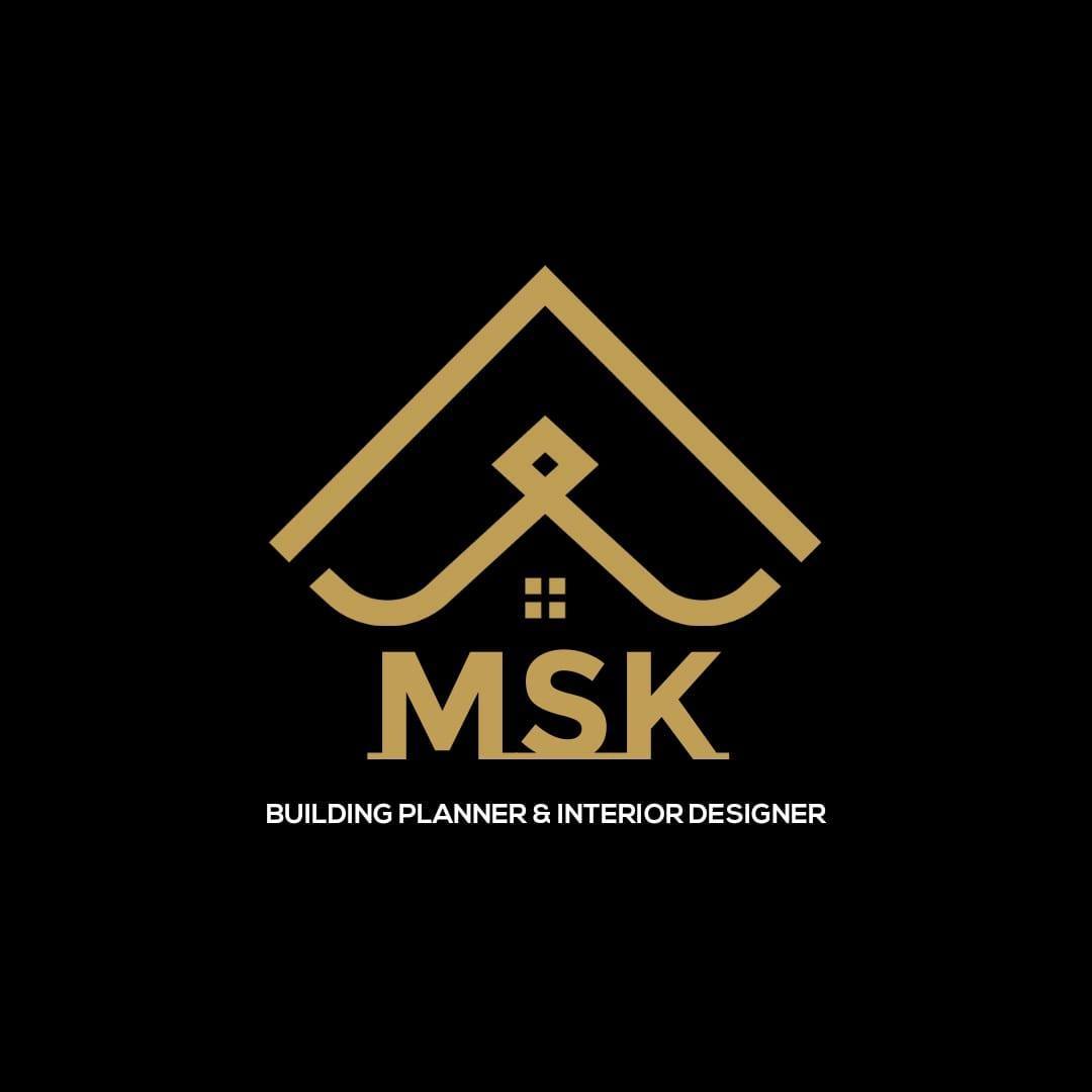MSK BUILDING PLANNER AND INTERIOR DESIGNER Logo