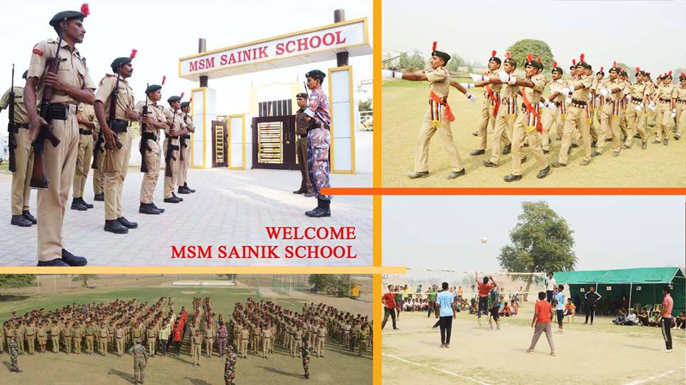 MSM Sainik School Education | Schools