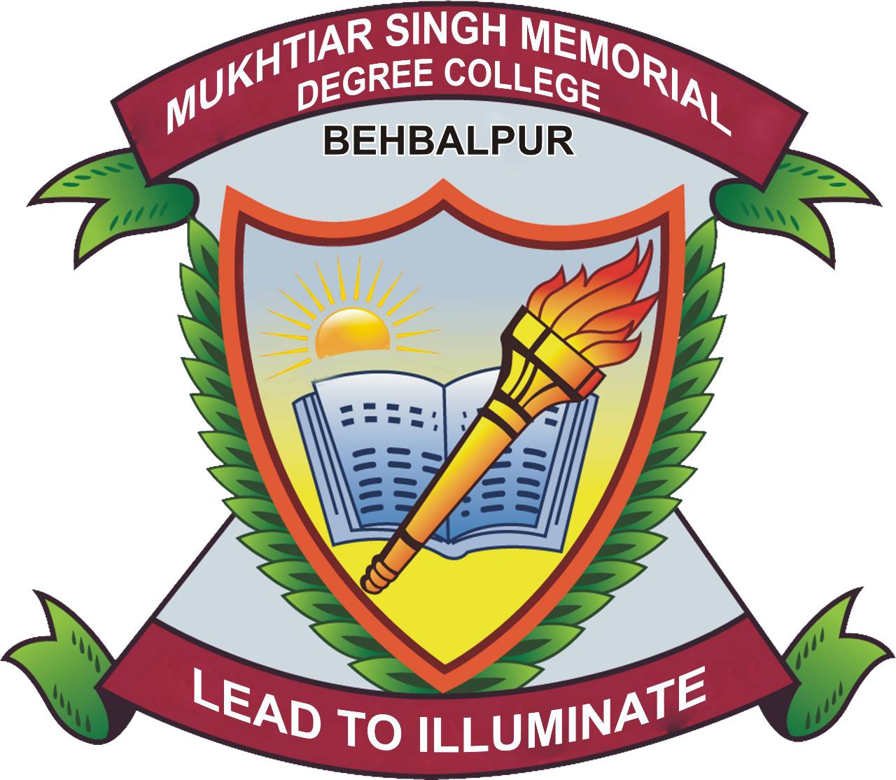 Mukhtiar Singh Memorial Degree College - Logo