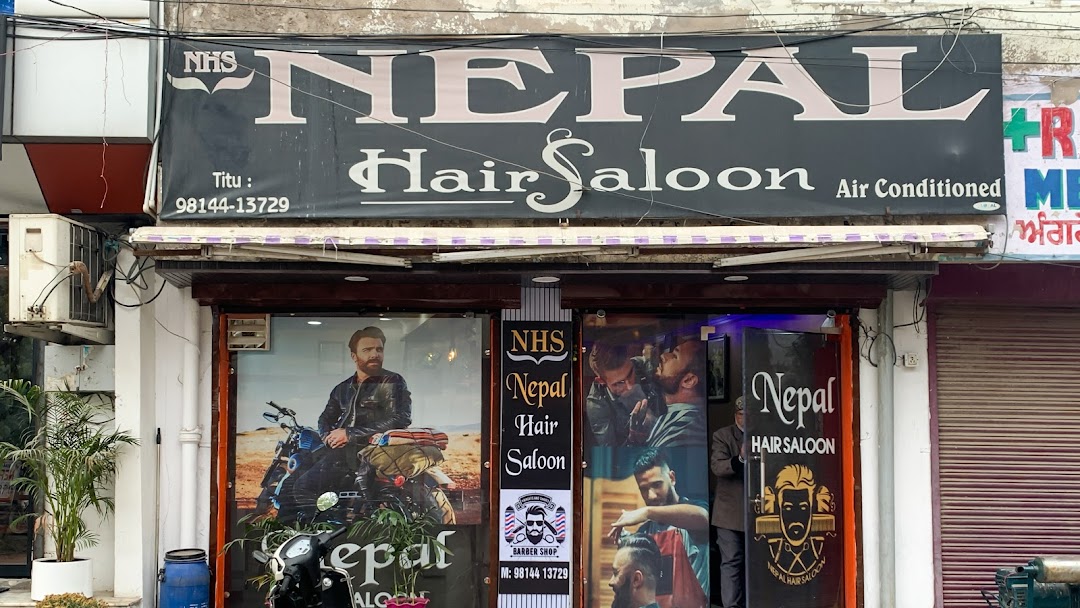 Nepal Hair Saloon Logo