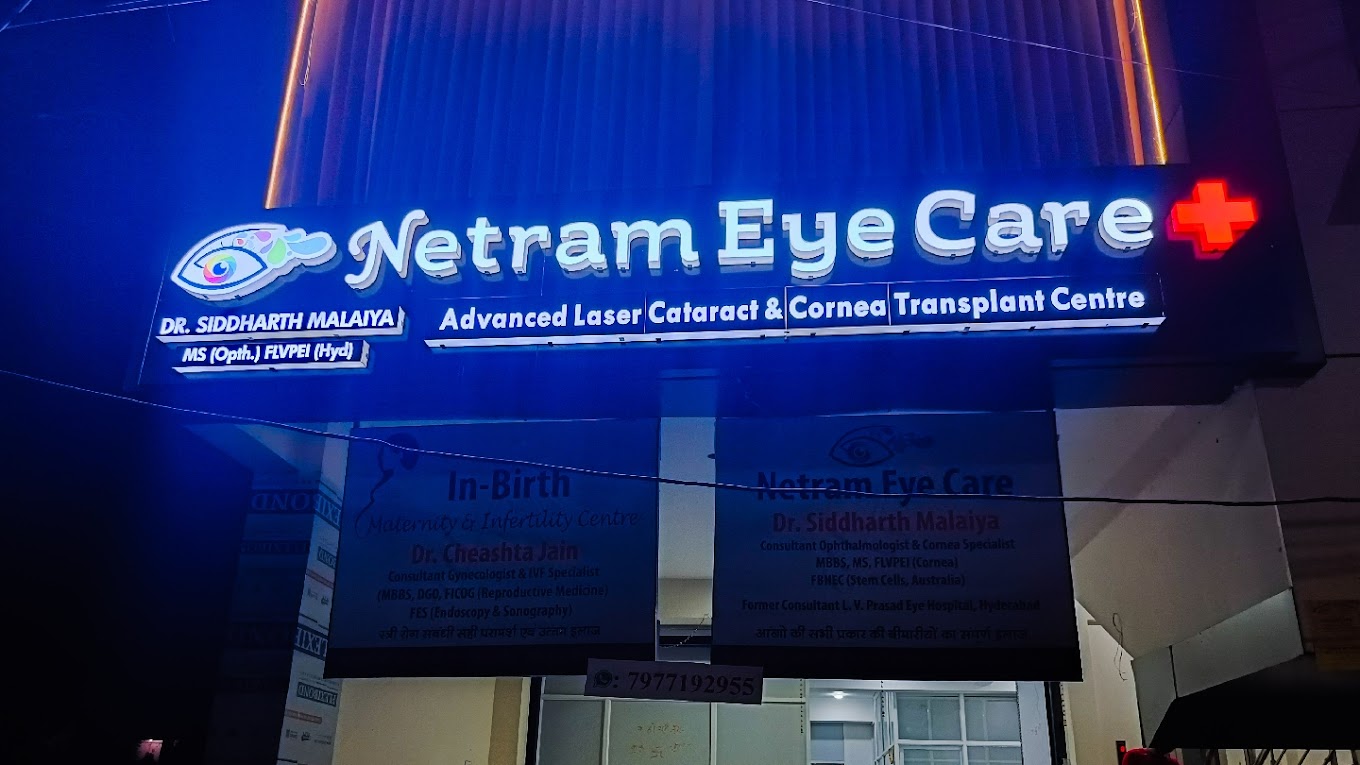Netram Eye Care [Dr. Siddharth Malaiya] – Best Ophthalmologist | Eye Doctor | surgeon | Cornea Specialist|Veterinary|Medical Services