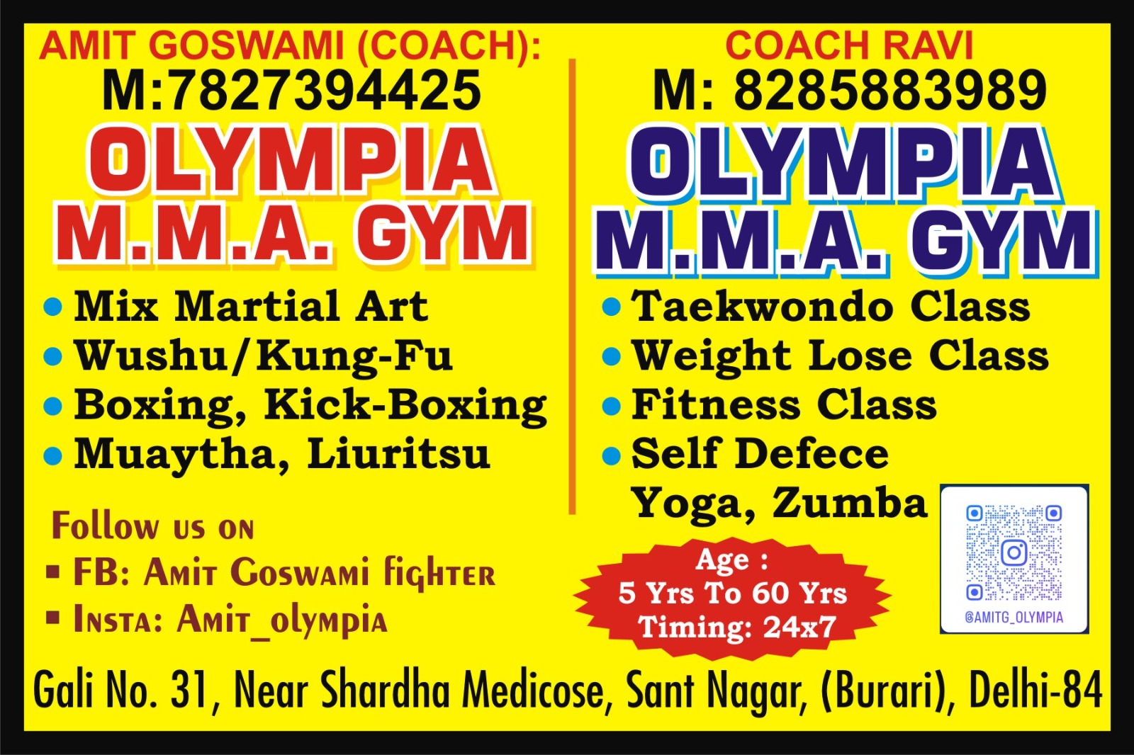 Olympia Fitness and Martial arts Academy - Logo