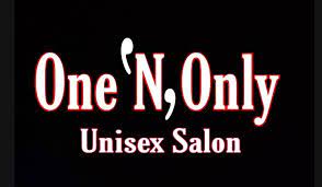 One And Only Hair And Skin Unisex Salon Studio Logo