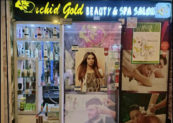Orchid Gold Beauty & Spa Salon - Logo