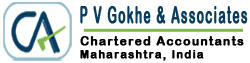 P V Gokhe & Associates Chartered Accountants - Logo