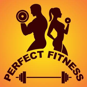 Perfect Fitness Gym Logo