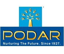 Podar World School Logo