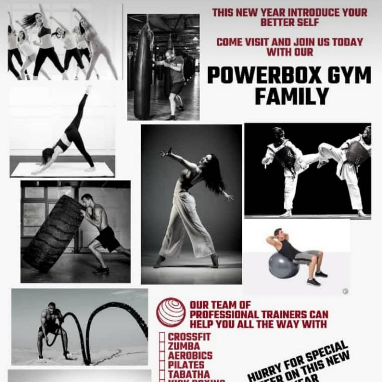 Power Box Gym Logo