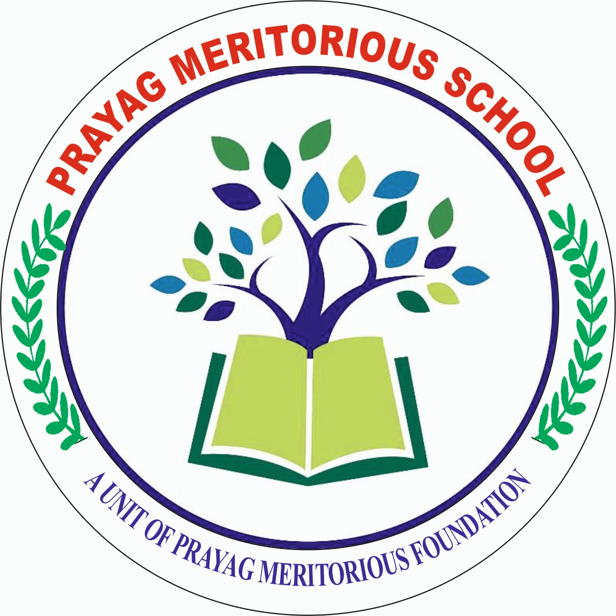 Prayag Meritorious School Logo
