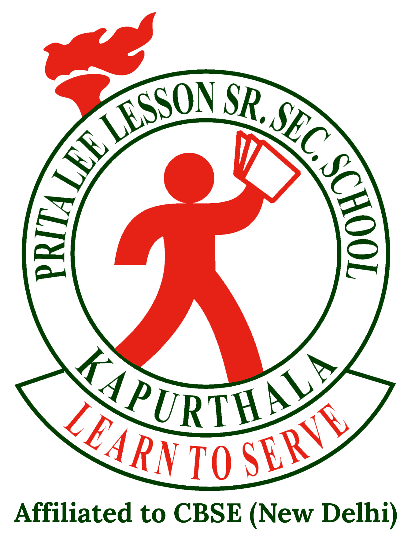 Prita Lee Lesson Sr. Secondary School Logo