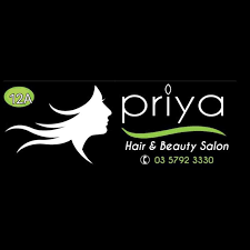 Priya's Hair & Beauty Salon Logo