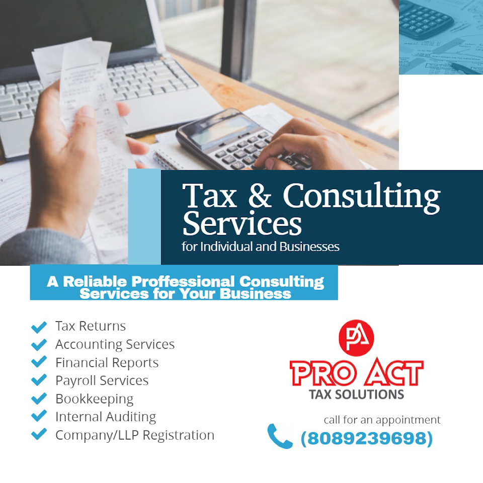 ProAct Tax Solutions Professional Services | Accounting Services