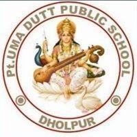 Pt. Uma Dutt Public School - Logo