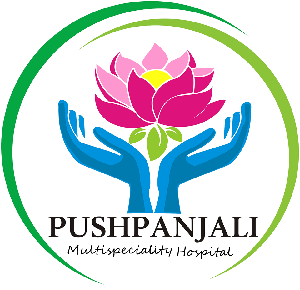 Pushpanjali hospital - Logo