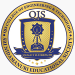 QIS College of Engineering and Technology Logo