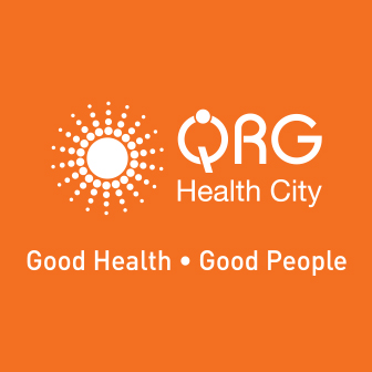 QRG Health City Logo