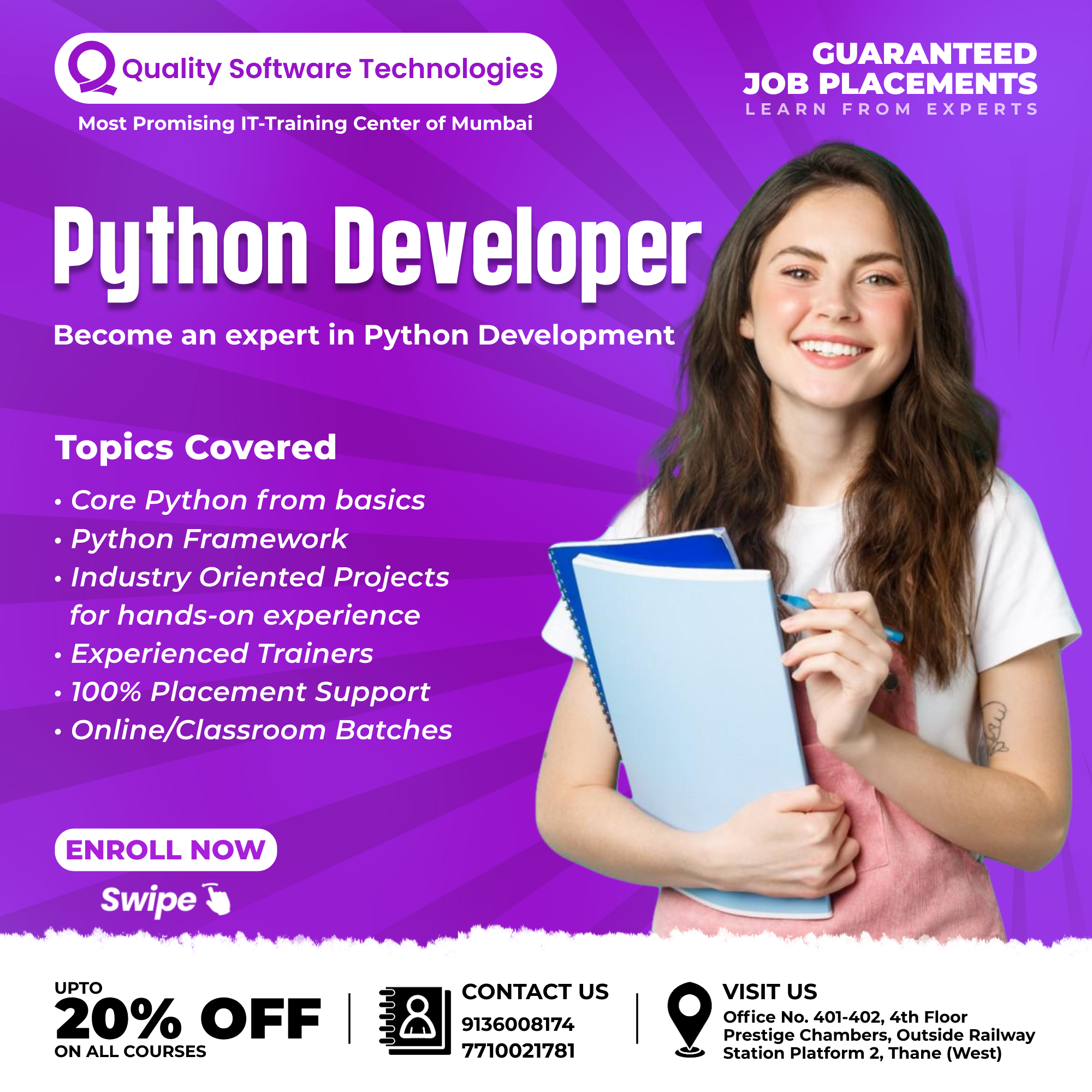 Quality Software Technologies Education | Coaching Institute