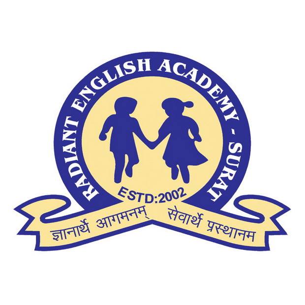 Radiant English Academy Logo