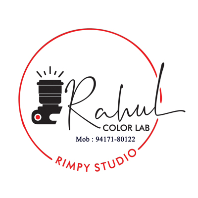 Rahul color lab & Rimpy studio Logo