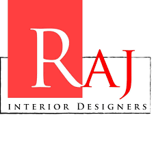Raj interior@ construction of design - Logo