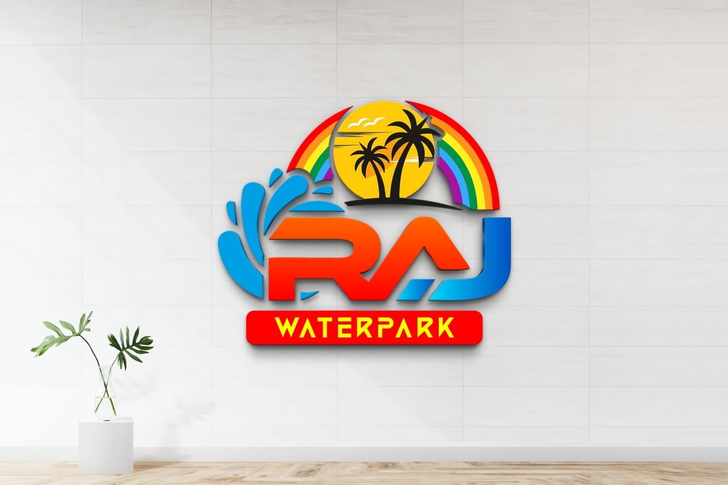 Raj water park hotel and restaurant - Logo