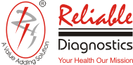 Reliable diagnostics Logo