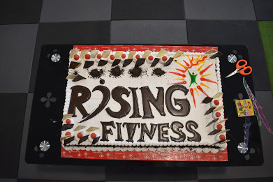 Rising Fitness Health & Fitness Studio Logo