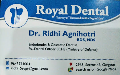 Royal Dental Superspeciality clinic|Diagnostic centre|Medical Services