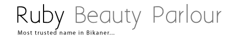 Ruby Beauty Parlour Logo