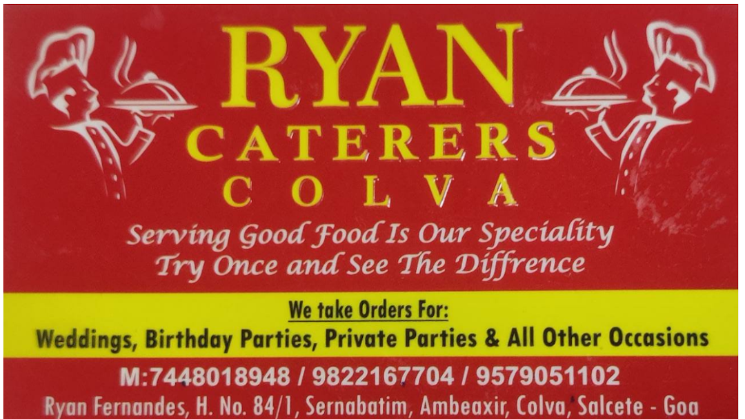 Ryan Caterers|Catering Services|Event Services