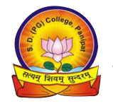 S. D. College - Logo