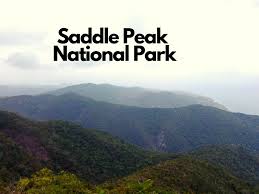 Saddle Peak National Park - Logo