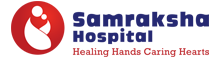 Samraksha hospital - Logo
