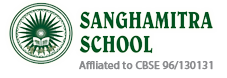 Sanghamitra School Logo