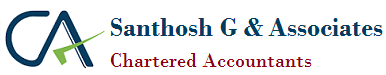 Santhosh G & Associates, Chartered Accountants - Logo