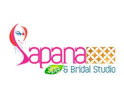 SAPANA BEAUTY & BRIDAL STUDIO Logo