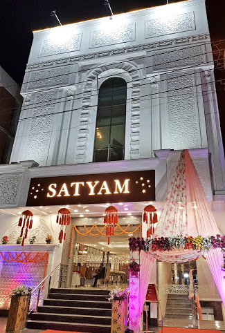 Satyam Banquet & Hotel Logo