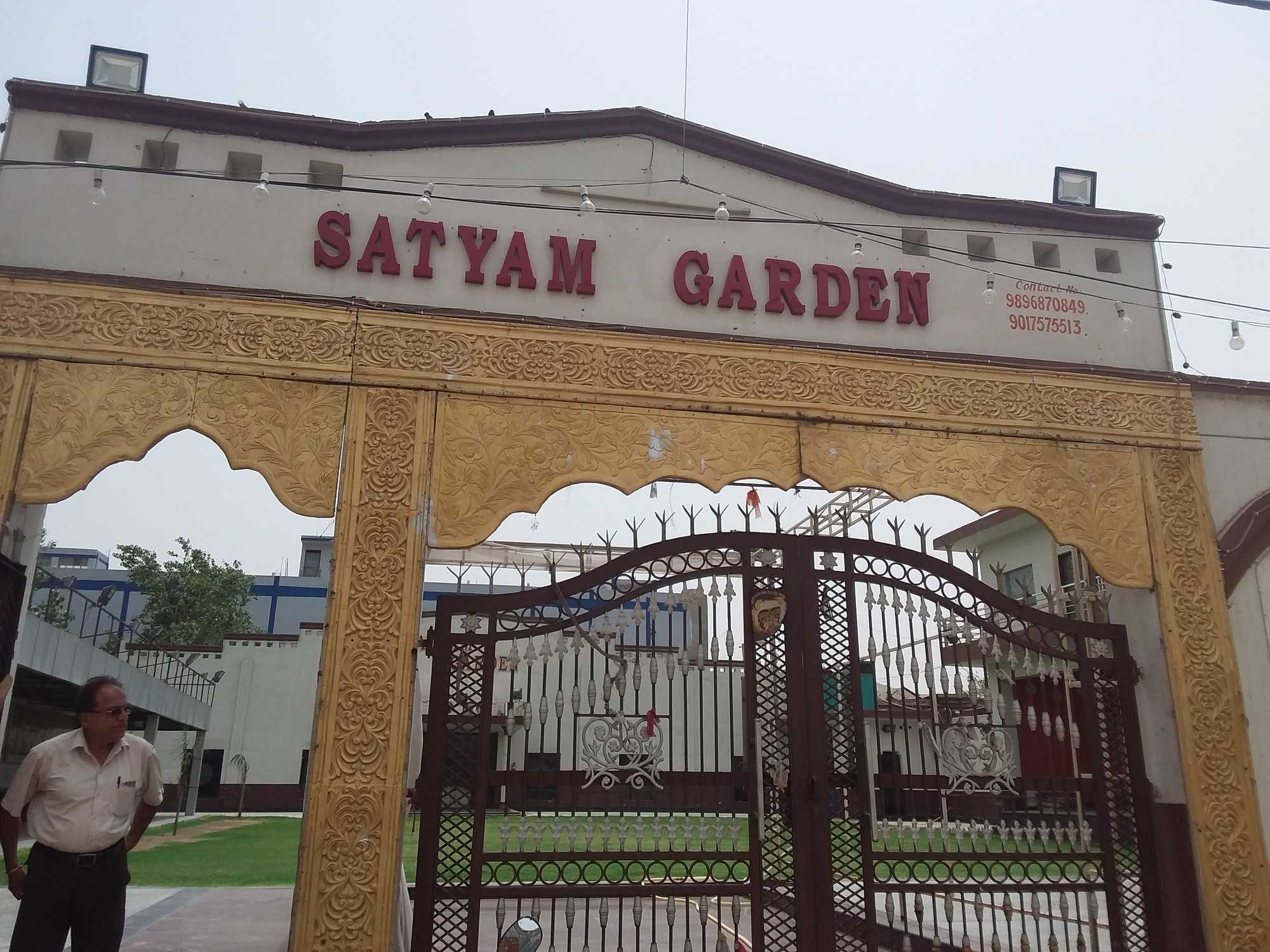 Satyam Garden Logo