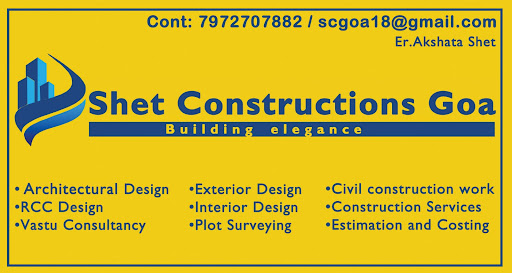 Shet Constructions Goa Professional Services | Architect