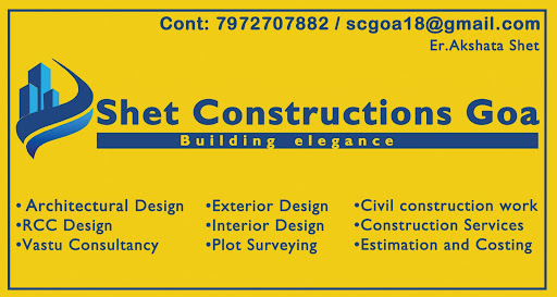 Shet Constructions Goa|Architect|Professional Services