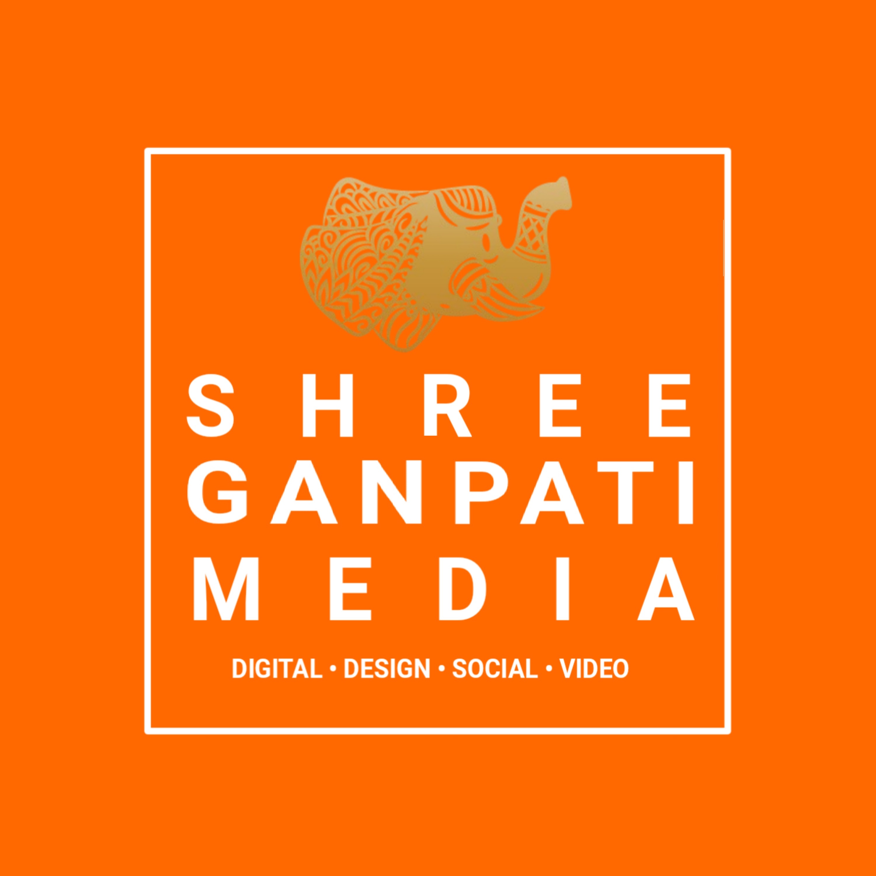 Shree Ganpati Media  Logo